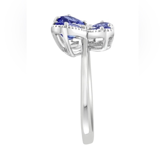 SOLD EFFY® Tanzanite Butterfly Ring (1-1/6 ct. t.w.) Sterling Silver $600 - Picture 3 of 9